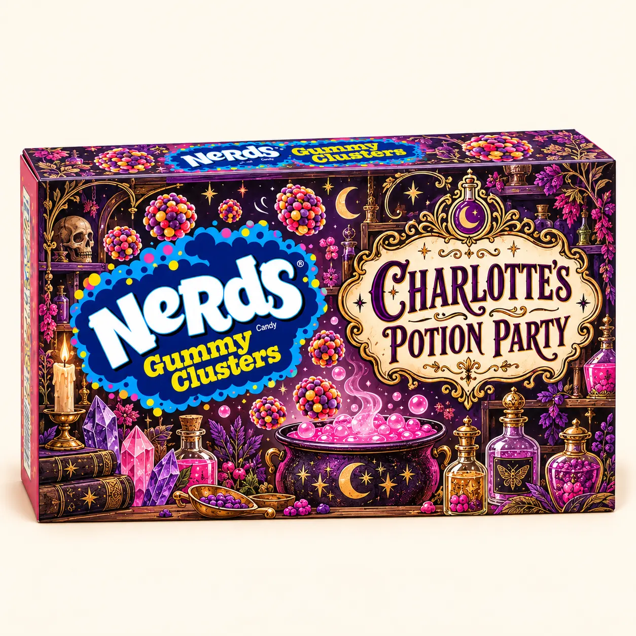 Potion party Halloween NERDS box