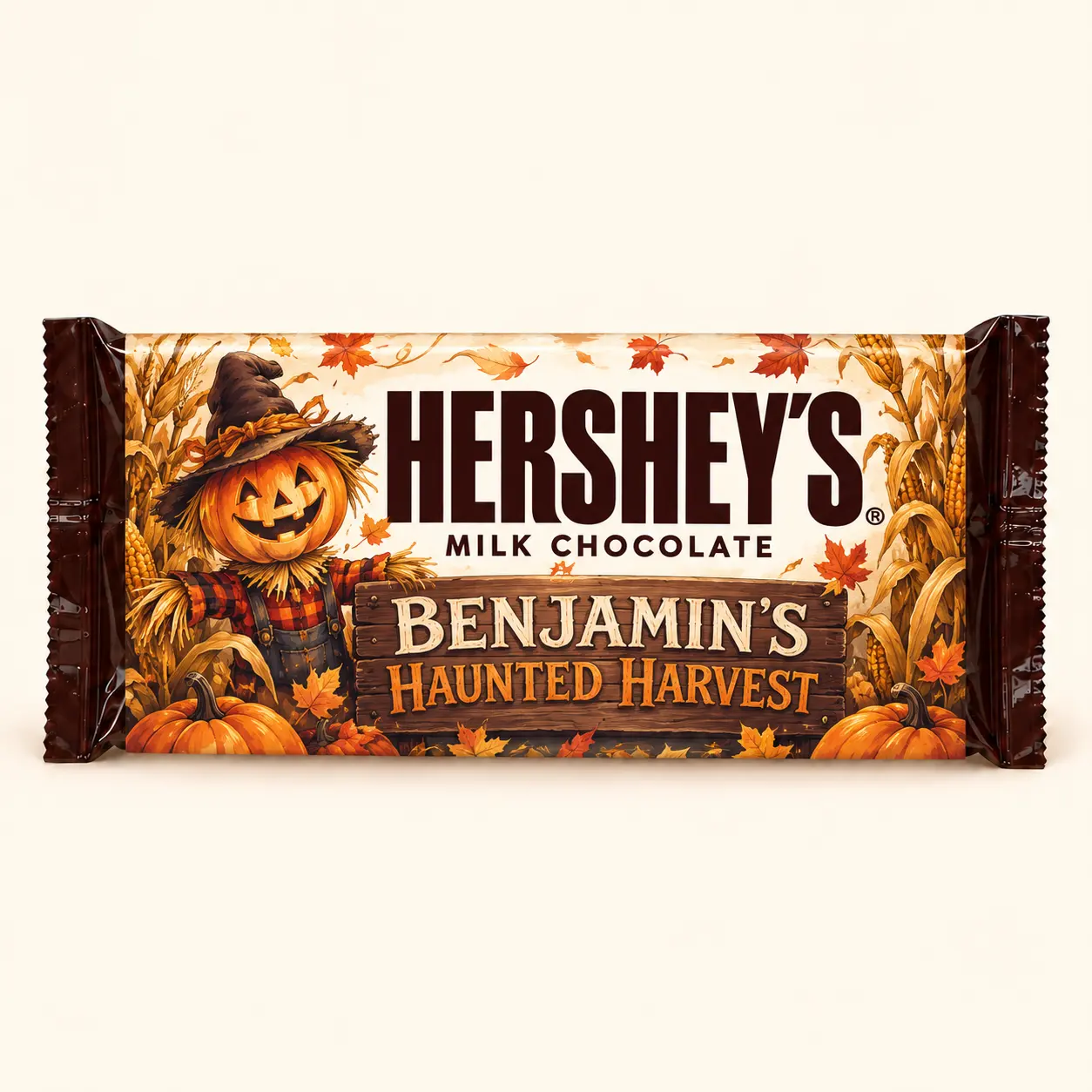 Haunted harvest Halloween Hershey’s bar