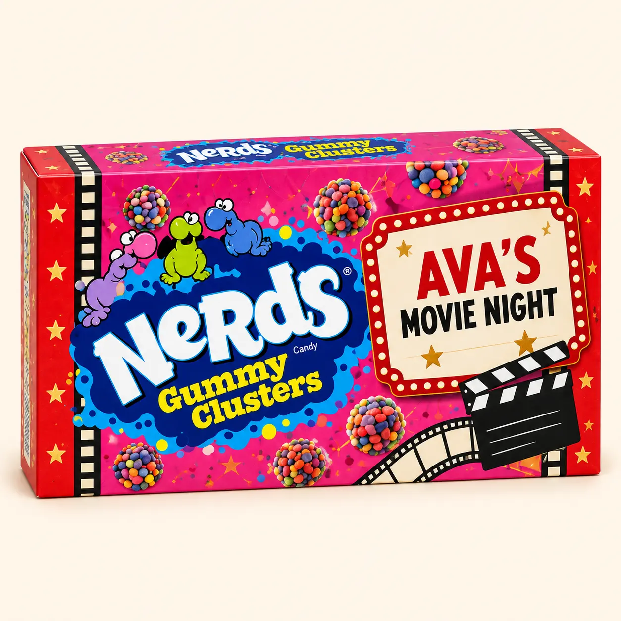 Sample NERDS movie night box