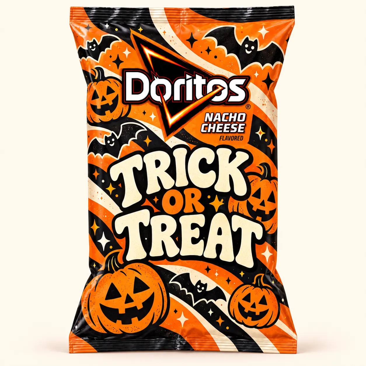 Trick or treat Halloween Doritos bag