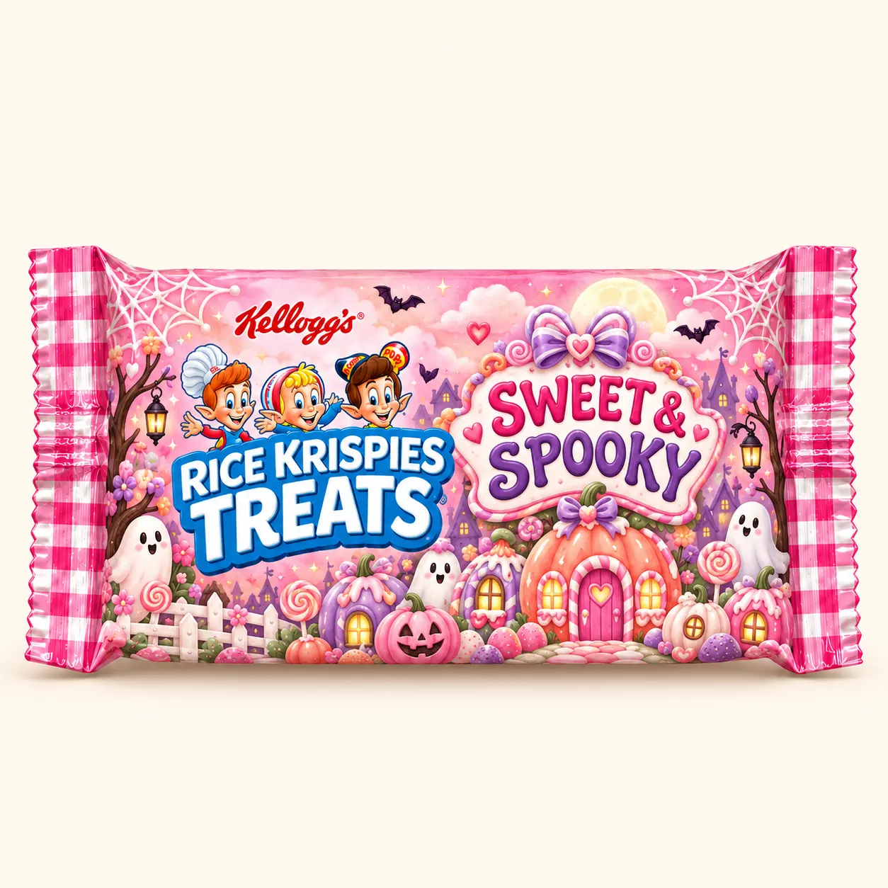 Sweet and spooky Halloween Rice Krispies treat