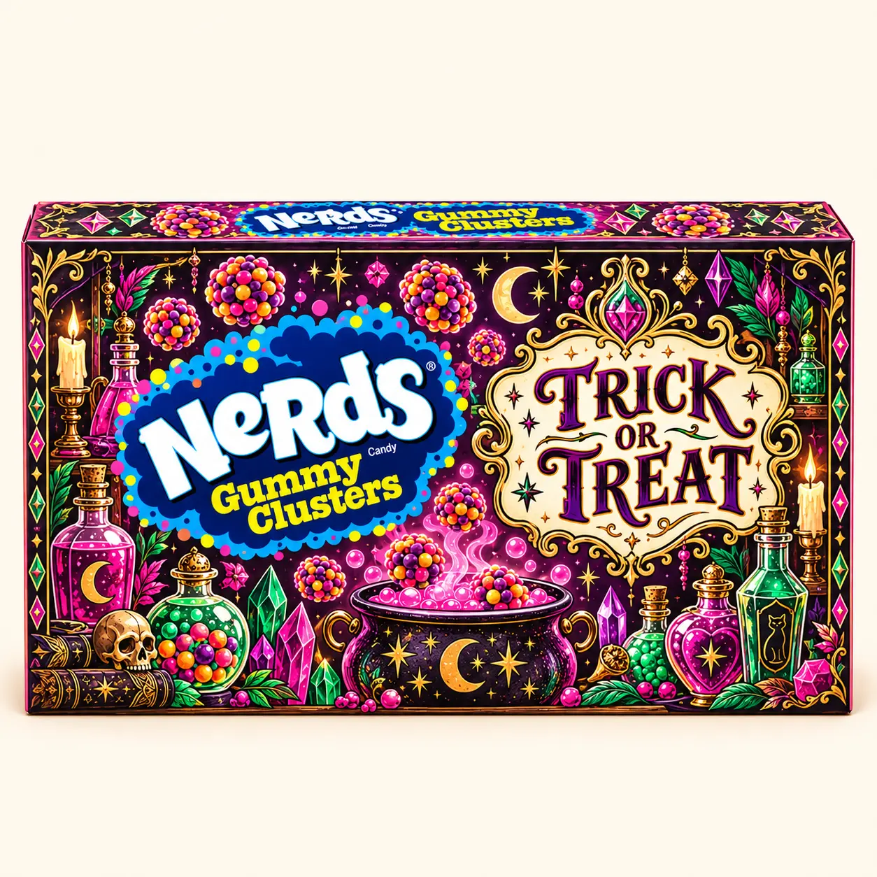 Trick or treat Halloween NERDS box