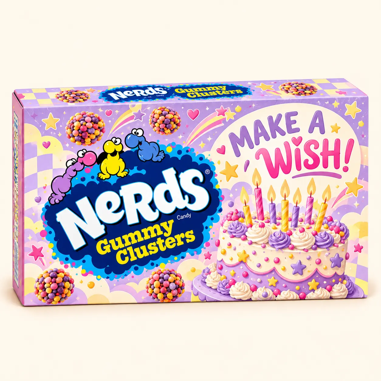Make a wish birthday NERDS box