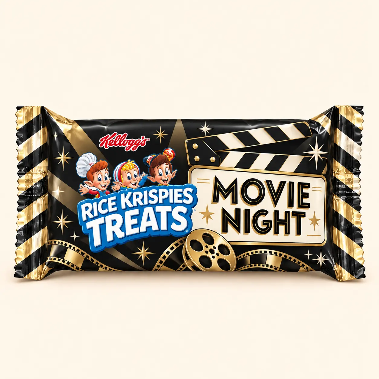 Movie night Rice Krispies treat