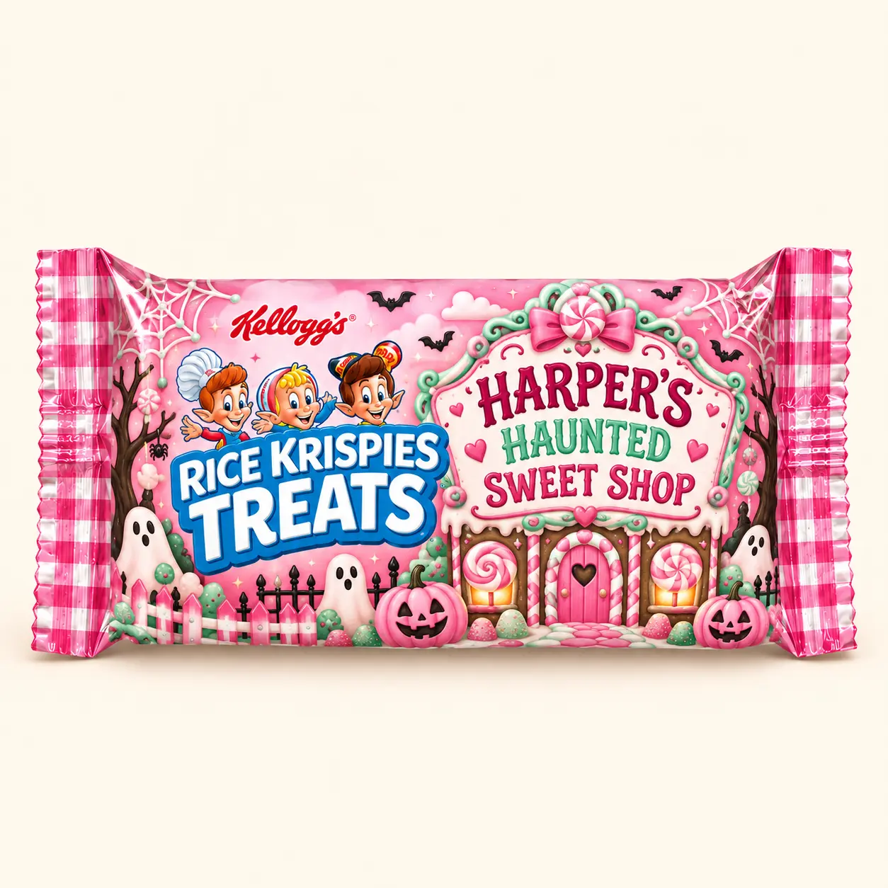 Haunted sweet shop Halloween Rice Krispies treat