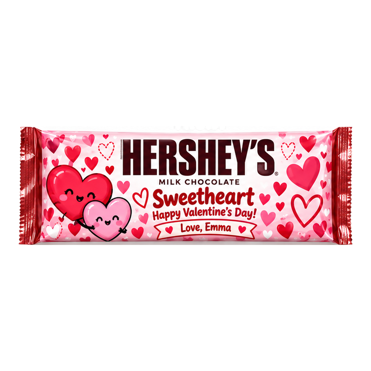 Hershey’s · Sweetheart Valentine’s Day favor mockup
